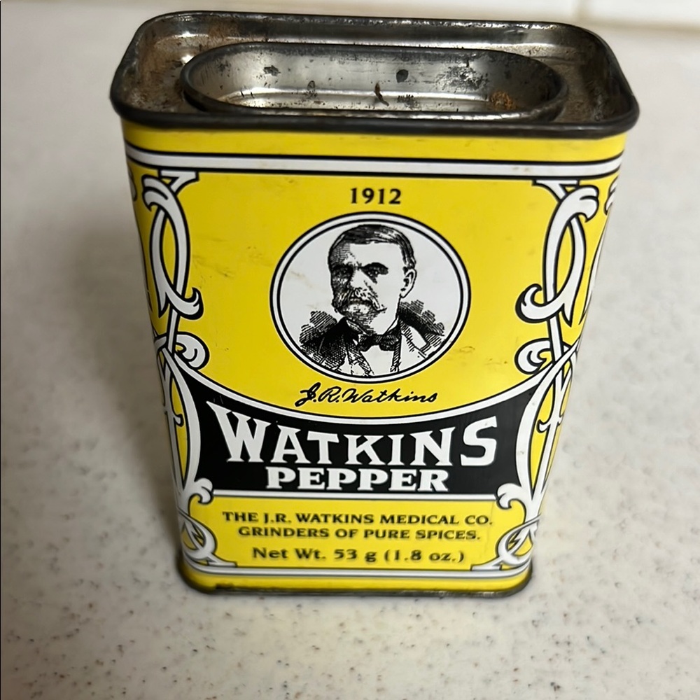 Yellow Spice Tin